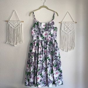 Retrospec’d Retro Vintage Repro Floral 50s Dress Medium